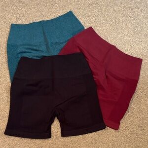 Sunzel Women's Shorts Set - Black, Red, Teal